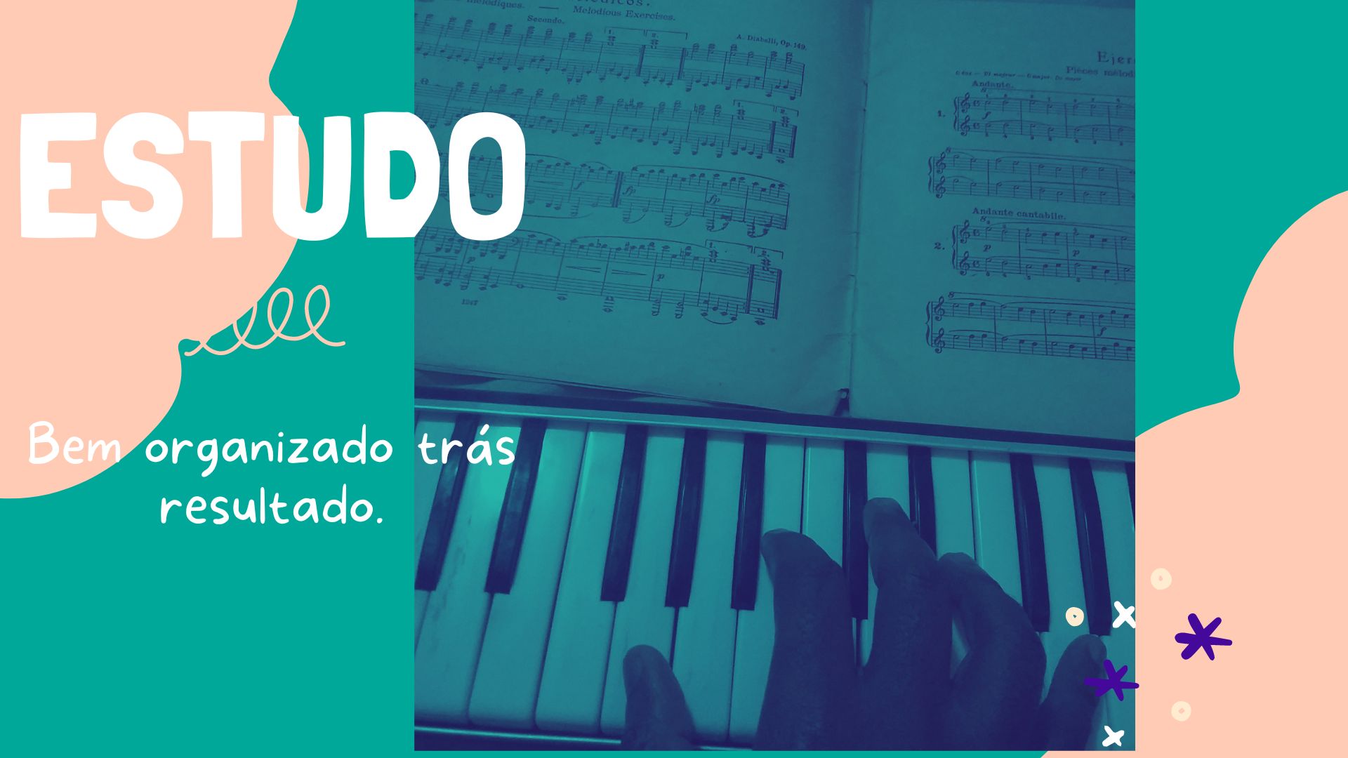 organizar estudos de musica