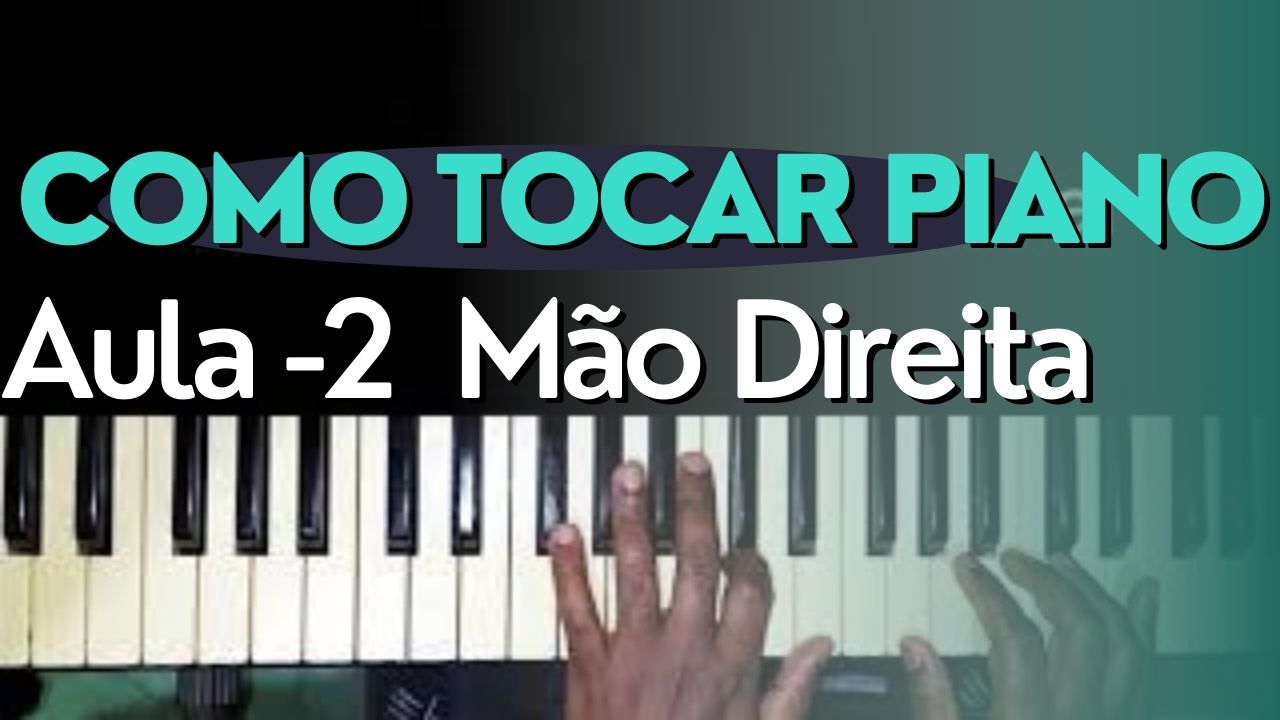 Mão direita no piano