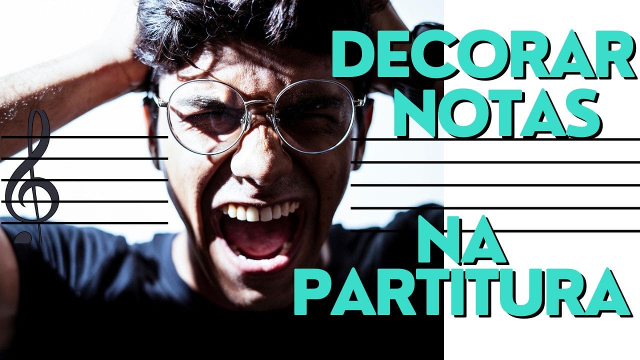 notas na partitura